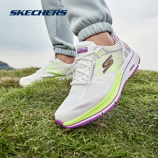 百亿补贴：SKECHERS 斯凯奇 男女轻便透气跑步鞋减震网面时尚休闲运动鞋