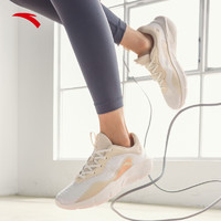 ANTA 安踏 运动鞋女春季室内运动健身稳定跑步训练休闲鞋子女