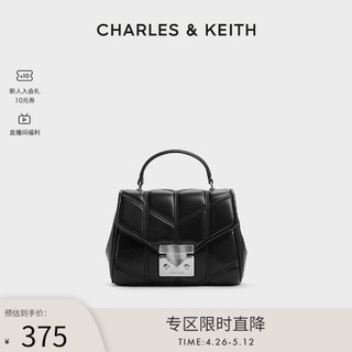 CHARLES & KEITH CHARLES&KEITH24新款CK2-50782311金属扣手提信封包