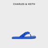 CHARLES & KEITH CHARLES&KEITH春夏女鞋CK1-70380946粗链条休闲夹趾外穿拖鞋女