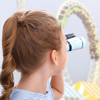 TaTanice儿童望远镜玩具男女孩双筒高倍清科学实验户外观察放大镜