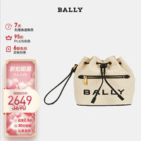 BALLY 巴利 2024龙年限定系列女士单肩包自然色/黑色+金色6306617