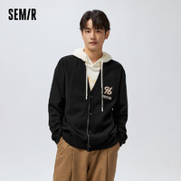 百亿补贴：Semir 森马 [商场同款]森马针织衫男2023春季新款V领复古毛衣时尚日常休闲潮