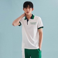 GANT 甘特 夏季男士运动休闲短袖珠地网眼POLO衫|2022118