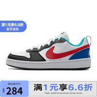 NIKE 耐克 YY胜道体育 COURT BOROUGH LOW(GS)低帮青少年休闲运动鞋 HF0742-161 37.5