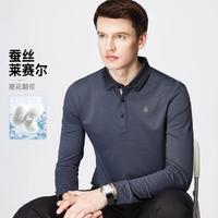 FIRS 杉杉 男士polo衫时尚休闲男装春季长袖t恤上衣