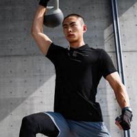 LI-NING 李宁 短袖POLO衫男士2024款健身系列夏季翻领针织运动服