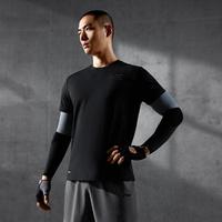 LI-NING 李宁 短袖T恤男士夏季2024款训练健身服排湿速干马拉松运动服
