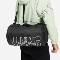LI-NING 李宁 华晨宇同款李宁桶包健身包男士女士黑色大容量手提运动包