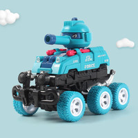 氧氪 惯性越野车碰撞变形可发射坦克玩具