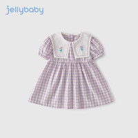 JELLYBABY 夏季连衣裙女童 紫色 120cm