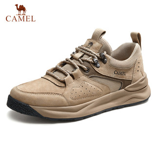 CAMEL 骆驼 男鞋2024春季新款复古拼接男士工装鞋城市户外运动休闲鞋男款