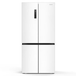 Ronshen 容声 冰箱501升十字对开门冰箱家用无霜变频一级能效 BCD-501WD18FP 极地白