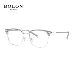 BOLON 暴龍 近視眼鏡框商務眉線框眼鏡男士 BJ6105+蔡司視特耐1.60防藍光鏡片