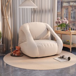 尚馨阁 设计师沙发懒人沙发单人沙发椅小户型客厅休闲椅卧室小沙发