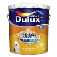 Dulux 多乐士 劲护瓷洁无添加竹炭抗菌五合一乳胶漆18L