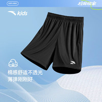 ANTA 安踏 儿童短裤男大童五分裤跑步系列夏季梭织短裤A352425303