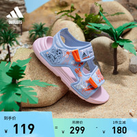 adidas 阿迪达斯 迪士尼联名ALTASWIM凉鞋女婴童adidas阿迪达斯官方outlets轻运动