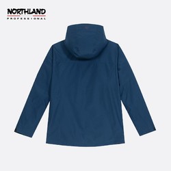 NORTHLAND 诺诗兰 goretex冲锋衣羽绒内胆男防泼水防水保暖三合一NWJBH5508S