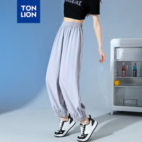 唐狮 TONLION2024女凉快气球休闲裤WP 淡紫 L