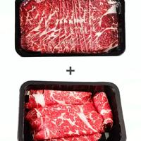 澳洲进口（M5和牛牛肉片200g*5盒+安格斯牛肉卷250g*4盒）各2斤