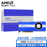 AMD 专业图形显卡 Radeon Pro 系列 绘图设计建模 Pro VII 16GB