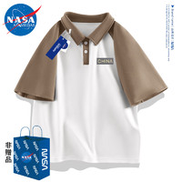 NASA ADIMEDAS 短袖插肩袖Polo衫