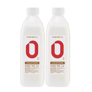 酸奶007无添加酸奶益生菌原味酸牛奶儿童早餐奶大瓶装整箱2瓶