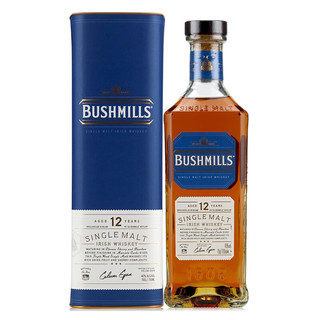 百世醇爱尔兰洋酒  Bushmills 布什米尔斯 奥妙 布什米尔 威士忌 百世醇12年