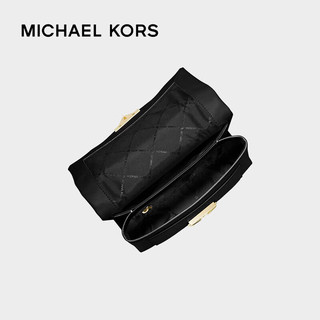 迈克.科尔斯（MICHAEL KORS）MK女包 Cece系列锁头翻盖链条单肩包 中号黑色 35F2G0EF8O BLACK