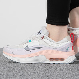 耐克（NIKE）女鞋夏季AIR MAX气垫透气运动鞋户外休闲低帮老爹跑步鞋 FD4340-111 橙粉 38