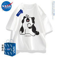 NASA ADIMEDAS 男士纯棉短袖T恤