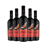 米茨 百色丽赤霞珠2017干红葡萄酒红酒 欧洲摩尔多瓦原瓶原装进口 6瓶装