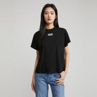 卡尔文·克莱恩 Calvin Klein CK Jeans春夏女士时尚休闲字母印花纯棉短袖T恤J222178