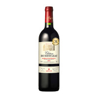 利枫法国原瓶红酒 德米酷城堡超级波尔多干红葡萄酒 750ml 单支装
