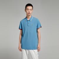 TOMMY HILFIGER Tommy Jeans 春夏男女撞色袖口镶边短袖POLO衫12963