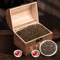 海納祥和 濃香型金駿眉茶750g實木禮盒裝