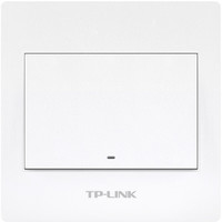 TP-LINK 普联 无线智能面板开关 智能灯控墙壁感应定时开关智能联动wifi手机远程居Wi-Fi零火版单键SWA110