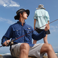 哥伦比亚 情侣男女钓鱼系列UPF50防晒长袖衬衫FJ7048 469男女同款