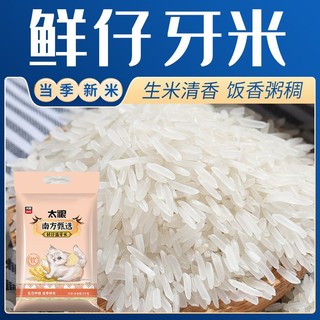 百亿补贴：太粮 鲜仔猫牙米精选香稻贡米长颗粒现磨长粒香大米籼米