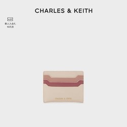 CHARLES & KEITH CHARLESKEITH女包CK6-50680739-2簡約拼色女士卡包