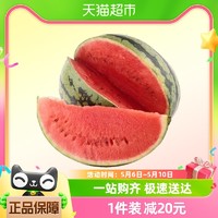 88VIP：天猫超市 冰糖西瓜4-5斤装新鲜水果应季现摘红心麒麟西瓜甜多汁现摘