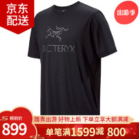 ARC'TERYX 始祖鸟 ARC’TERYX）Arc'Word Logo Shirt SS 男款鸟标印花纯棉透气圆领短袖T恤