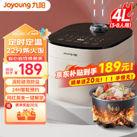 Joyoung 九阳 电饭煲4L用电饭锅柴火饭3-4-5-6人大容量可做蛋糕保温 F40FY-F504 4L