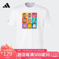 adidas 阿迪达斯 男子 篮球系列LILSTRIPE META运动 T恤IS0401 A/L码