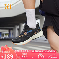 361° 运动鞋男鞋夏季网面透气贾卡软弹防滑跑步鞋子男 672422215F-4