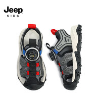 值選、PLUS會員：Jeep 吉普 兒童包頭涼鞋