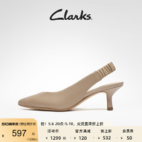 Clarks 其乐 女鞋春秋时尚经典正装猫跟尖头细高跟鞋商务单鞋女