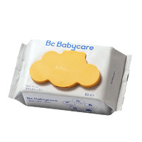 babycare BABY CARE 黄盖湿巾大尺寸加厚湿巾纸 80抽*1包