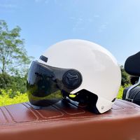 Chengye电动车头盔3C认证国标纯色男女士四季通用半盔防晒安全帽